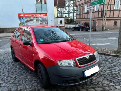 Gebraucht Skoda Fabia 2006 Rot Kleinwagen