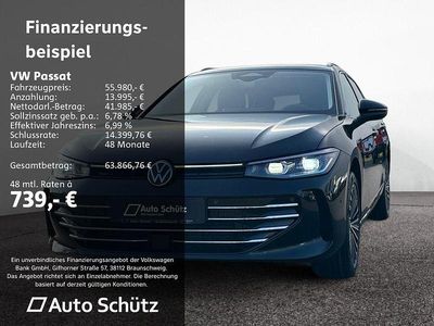 Neu VW Passat Elegance 150 PS (110 kW) 2026 Grenadillschwarz metallic sn 47 Kombi