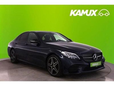 Usata Mercedes C200 AMG line 184 CV (135 kW) 2020 Blu Berlina