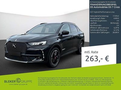 Usata DS Automobiles DS7 Crossback Performance 225 CV (165 kW) 2022 Nero SUV