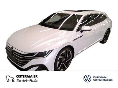 Oryxweiß perlmutteffekt Gebraucht 2024 VW Arteon R-line Kombi | 39.800 € (Teuer)