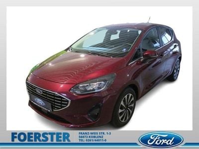Gebraucht Ford Fiesta Titanium 125 PS (91 kW) 2022 Rot Kleinwagen