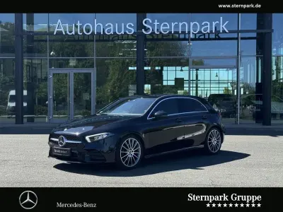 Brugt Mercedes A200 AMG 163 HK (119 kW) 2021 Sort Sedan