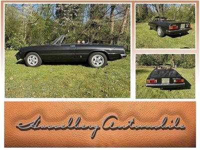 Gebraucht Alfa Romeo Spider 126 PS (92 kW) 1983 Schwarz Cabrio