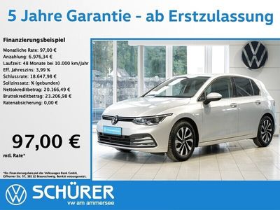 gebraucht VW Golf VIII 2.0TDI DSG Active LED AHK Kamera ACC LaneAssist App-Connect