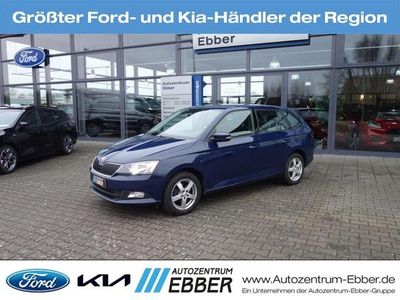 Gebraucht Skoda Fabia Ambition 95 PS (69 kW) 2018 Blau Kombi