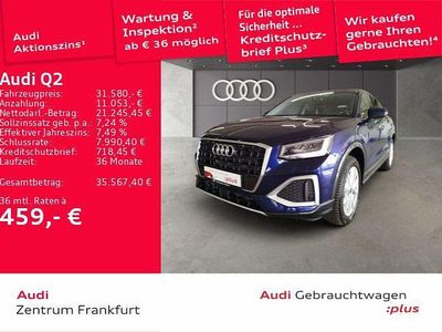 Second-hand Audi Q2 Advanced 150 CP (110 kW) 2025 Albastru SUV