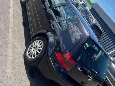 Gebraucht VW Golf IV 2004 Schwarz Kleinwagen