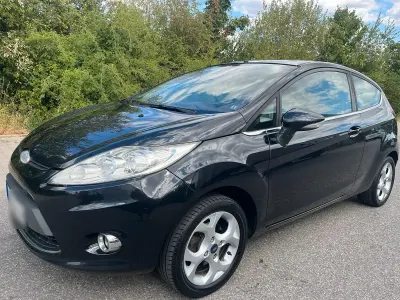 Gebraucht Ford Fiesta Titanium 82 PS (60 kW) 2009 Schwarz Limousine