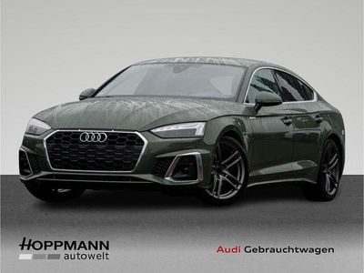 Gebraucht Audi A5 Sportback S-Line 190 PS (139 kW) 2020 Distriktgrün metallic Kleinwagen