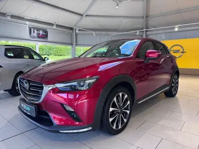 Gebraucht Mazda CX-3 Sports-Line 121 PS (88 kW) 2019 Rot SUV