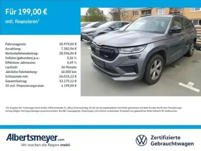 Gebraucht Skoda Kodiaq RS 245 PS (180 kW) 2023 Grau SUV