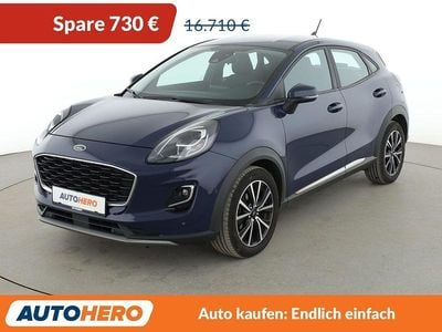 Gebraucht Ford Puma Titanium 120 PS (88 kW) 2022 Blau SUV