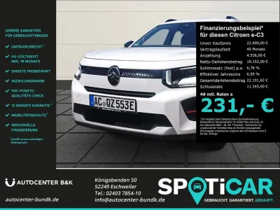 Gebraucht Citroën e-C3 83 kW (113 PS) 2026 Weiß Van