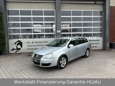 Gebraucht VW Golf VI Trendline 102 PS (75 kW) 2008 Silber Kleinwagen