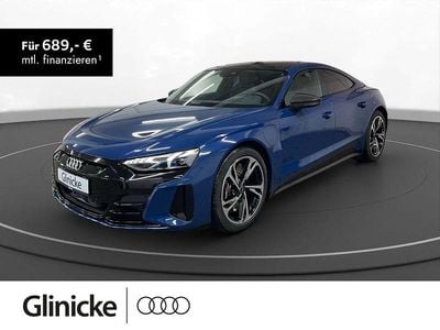 Blau Gebraucht 2022 Audi e-tron GT quattro Sport Limousine | 69.780 € (Guter Preis)