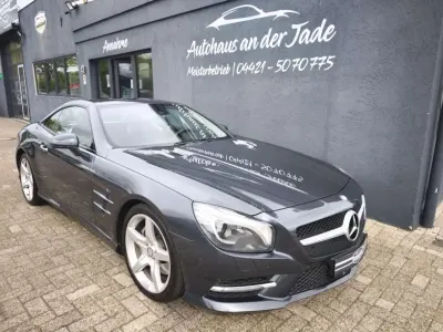 Gebraucht Mercedes SL350 AMG line 306 PS (225 kW) 2014 Tenoritgrau  metalliclack Cabrio