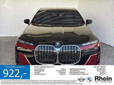 Gebraucht BMW i7 Executive 400 kW (544 PS) 2024 Rot Limousine