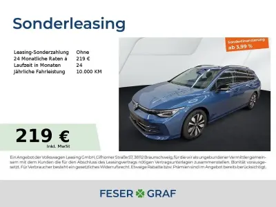 Gebraucht VW Golf VIII Goal 150 PS (110 kW) 2025 Anemonenblau metallic Kombi