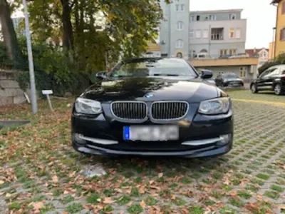 Gebraucht BMW 320 Cabriolet 184 PS (135 kW) 2013 Schwarz Cabrio