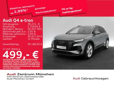 Gebraucht Audi Q4 e-tron S-Line 210 kW (286 PS) 2024 Grau SUV