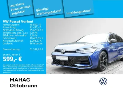 Gebraucht VW Passat R-line 265 PS (194 kW) 2025 Blau Kombi
