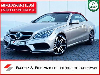 Second-hand Mercedes E350 AMG line 252 CP (185 kW) 2014 Argintiu Cabrio