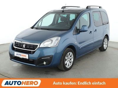 Gebraucht Peugeot Partner Active 110 PS (80 kW) 2017 Blau Van / Kleinbus