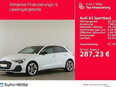 Gebraucht Audi A3 S-Line 116 PS (85 kW) 2025 Weiß Limousine