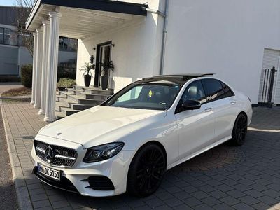 Second-hand Mercedes E200 AMG line 184 CP (135 kW) 2018 Alb Berlinǎ