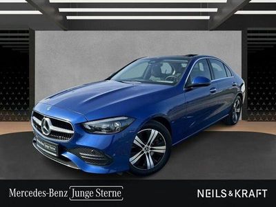 Gebraucht Mercedes C220 Avantgarde 197 PS (144 kW) 2024 Blau Limousine