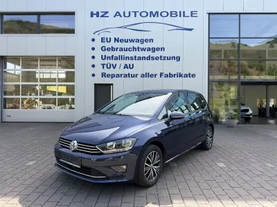 Gebraucht VW Golf Sportsvan Allstar 110 PS (80 kW) 2016 Blau Van / Kleinbus