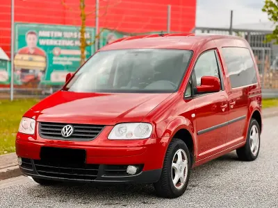 Gebraucht VW Caddy Life 109 PS (80 kW) 2007 Rot Van / Kleinbus
