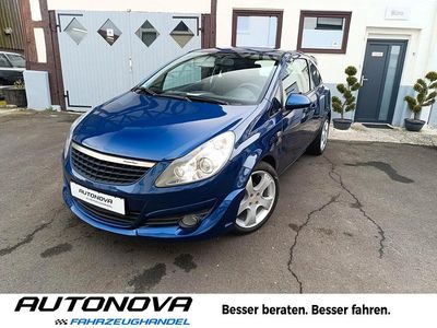 Usata Opel Corsa 80 CV (58 kW) 2008 Blu Utilitaria