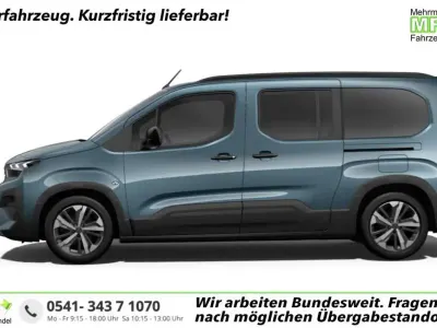 Neu Peugeot Rifter GT 131 PS (96 kW) 2025 Kiama blau metallic Van / Kleinbus