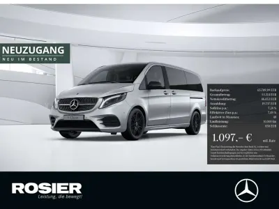 Brugt Mercedes V250 Avantgarde Edition 190 HK (139 kW) 2023 Sølv MPV