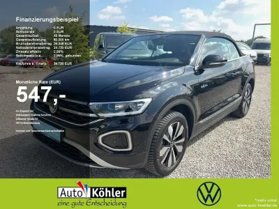 Brugt VW T-Roc Cabriolet Goal 116 HK (85 kW) 2025 Sort Cabriolet