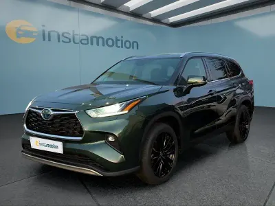 Gebraucht Toyota Highlander Hybrid 247 PS (181 kW) 2024 Grün SUV