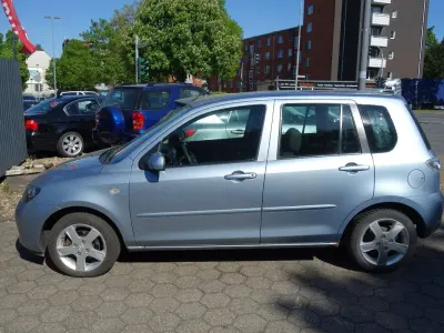 Brugt Mazda 2 80 HK (58 kW) 2007 Blå Hatchback