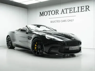 Gebraucht Aston Martin Vanquish 604 PS (444 kW) 2018 Schwarz Cabrio