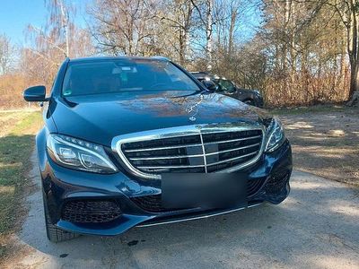 Gebraucht Mercedes C250 Exclusive 204 PS (150 kW) 2018 Blau Kombi