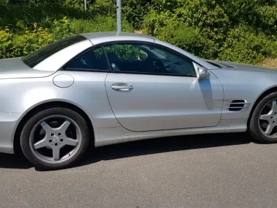 Gebraucht Mercedes SL350 245 PS (180 kW) 2004 Silber Cabrio