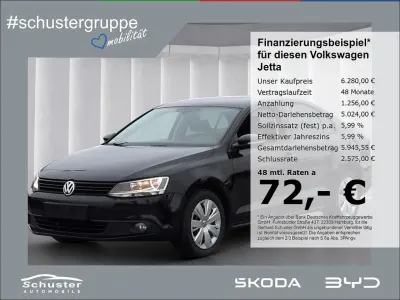 Gebraucht VW Jetta Trendline 105 PS (77 kW) 2012 Schwarz Limousine