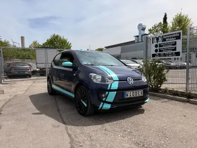 Second-hand VW up! 75 CP (55 kW) 2016 Albastru Hatchback