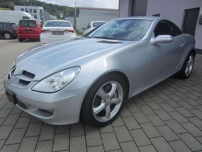 Gebraucht Mercedes SLK350 272 PS (200 kW) 2005 Iridiumsilber  metalliclack Cabrio