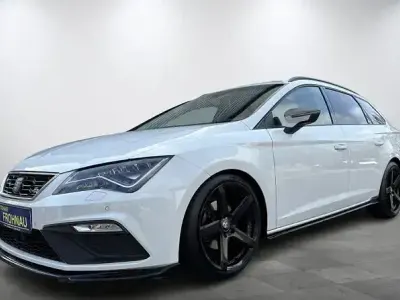 Brugt Seat Leon ST FR 131 HK (96 kW) 2019 Hvid Stationcar