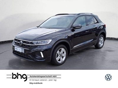 Schwarz Gebraucht 2024 VW T-Roc R-line SUV | 34.950 € (Fairer Preis)