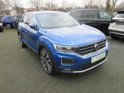 Brugt VW T-Roc Sportline 150 HK (110 kW) 2021 Blå SUV