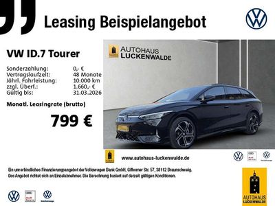 Neu VW ID.7 GTX 250 kW (340 PS) 2026 Grenadillschwarz metallic Kombi
