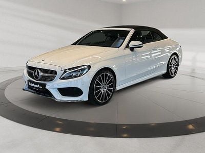Gebraucht Mercedes C300 AMG 245 PS (180 kW) 2018 Unilack polarweiss Cabrio